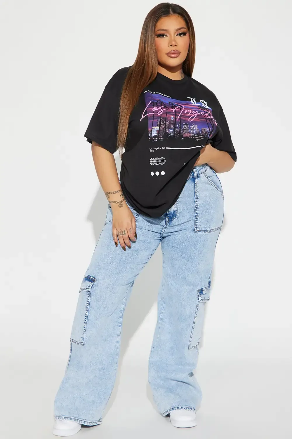 West Side Views Short Sleeve Tee - Black