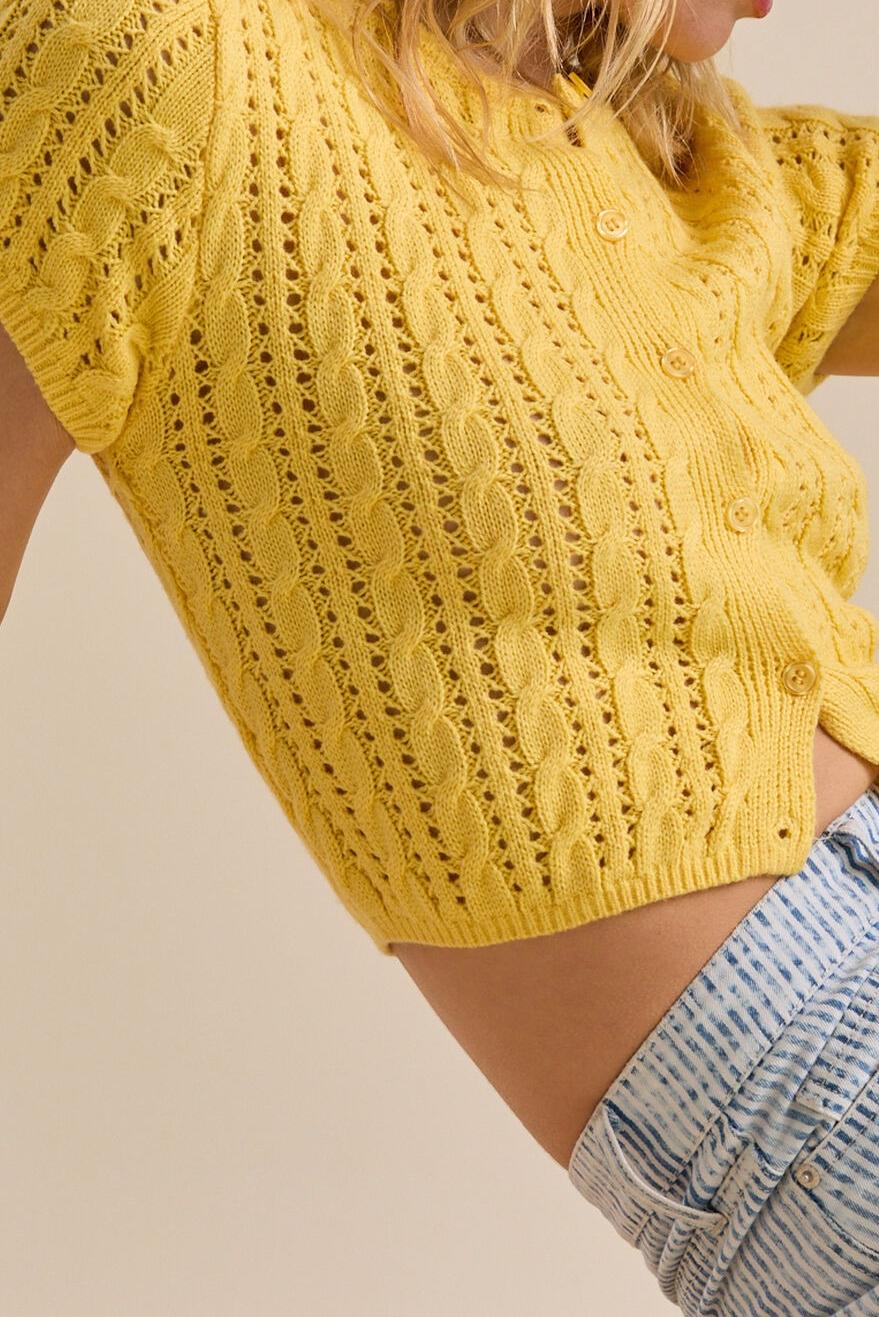Short Sleeve Cardigan