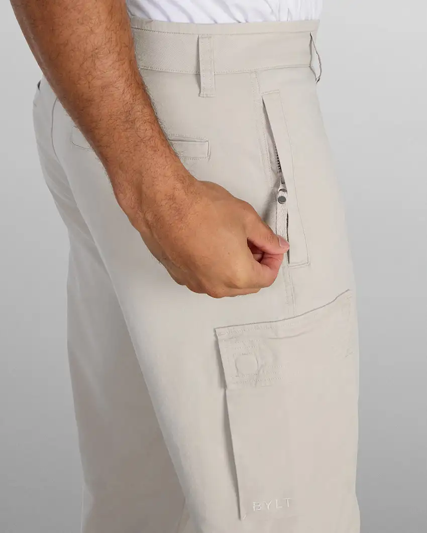 Stretch Cotton Cargo Pant