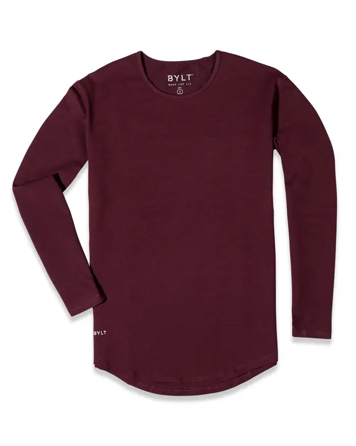 Drop-Cut Long Sleeve: Lux