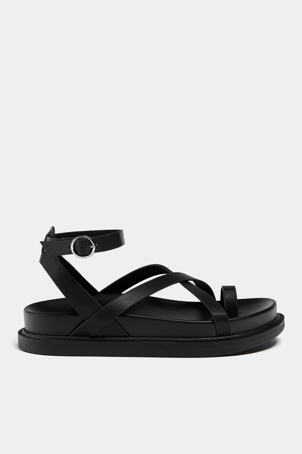 Sandalias planas tiras