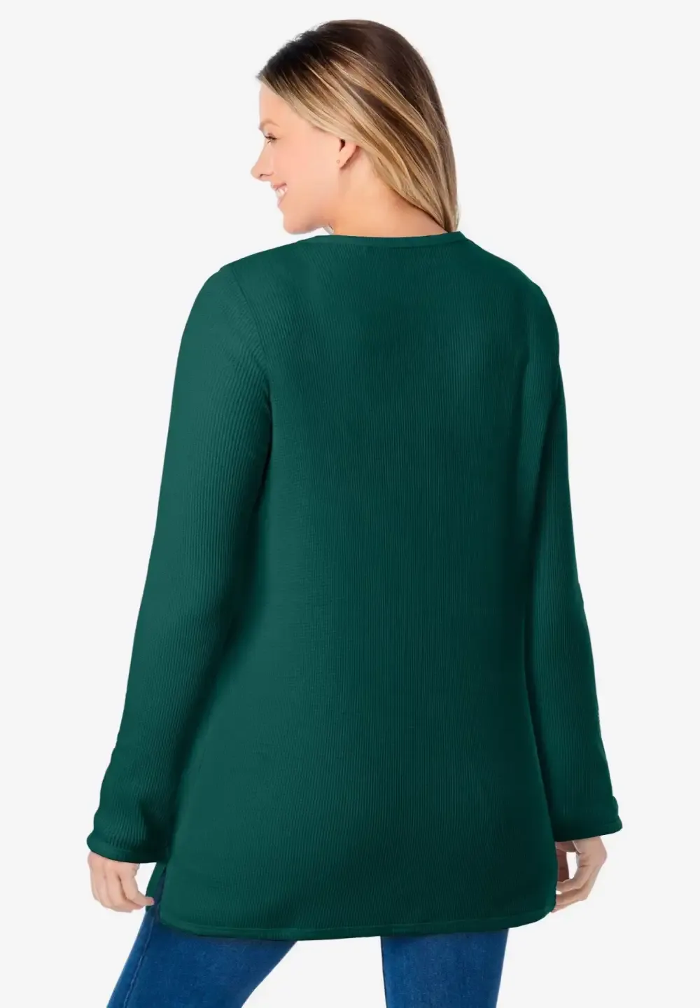 Waffle Thermal Sweatshirt