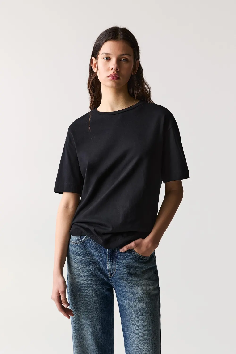Camiseta oversize algodón