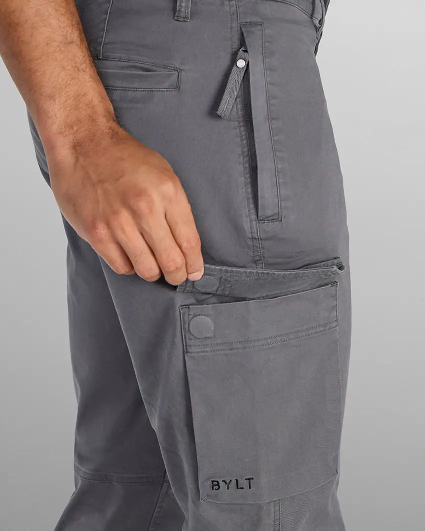 Stretch Cotton Cargo Pant