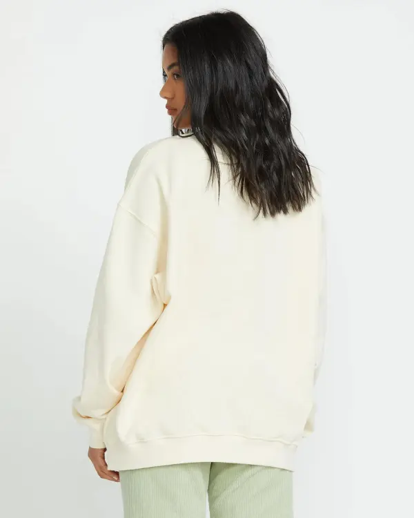 Ride In Crew Sweatshirt - Whitecap
