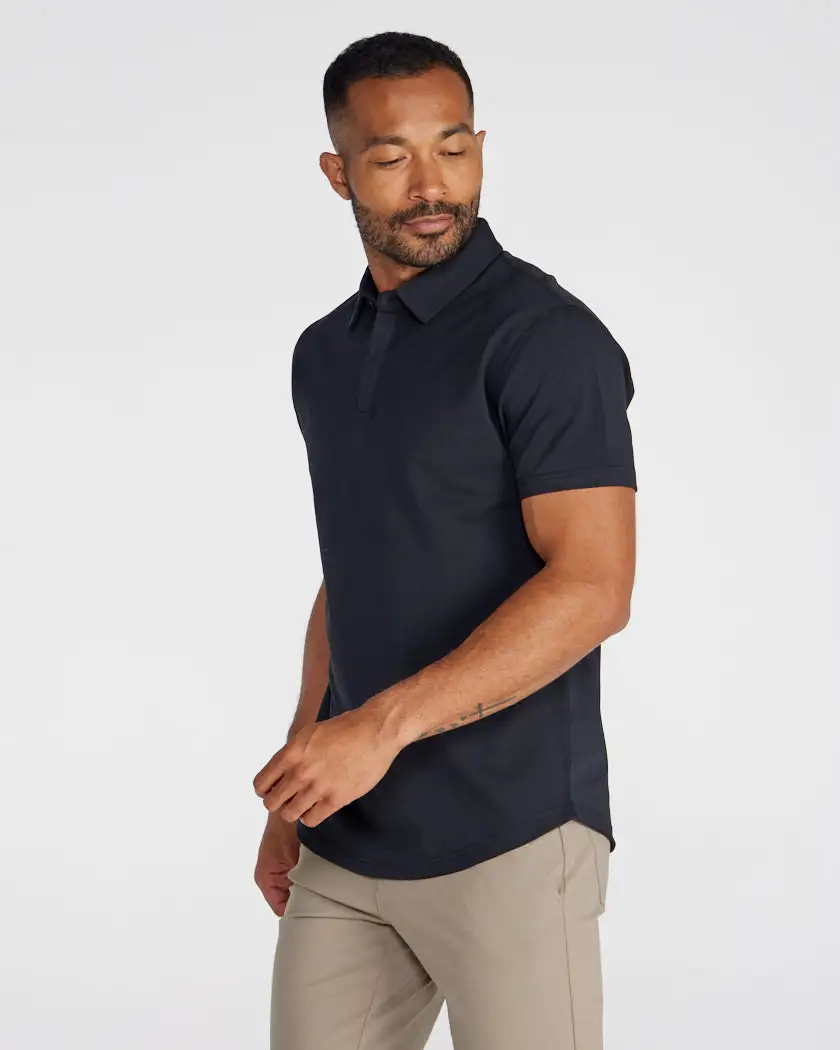 Lux Short Sleeve Polo - Concealed