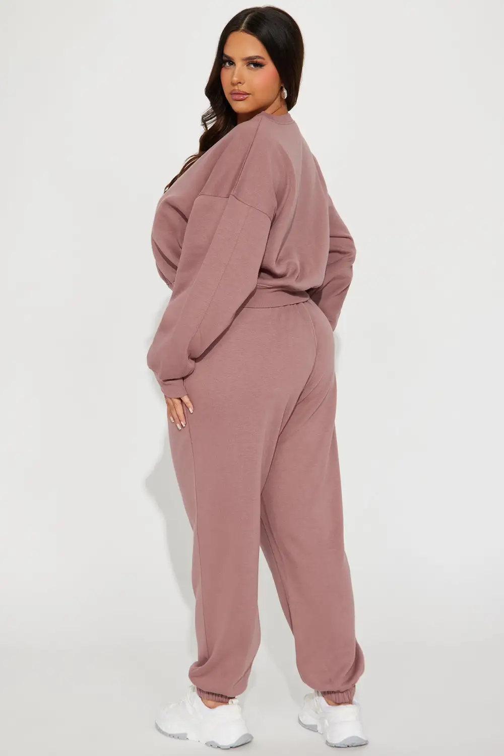 Do Not Disturb Sweatsuit - Mauve