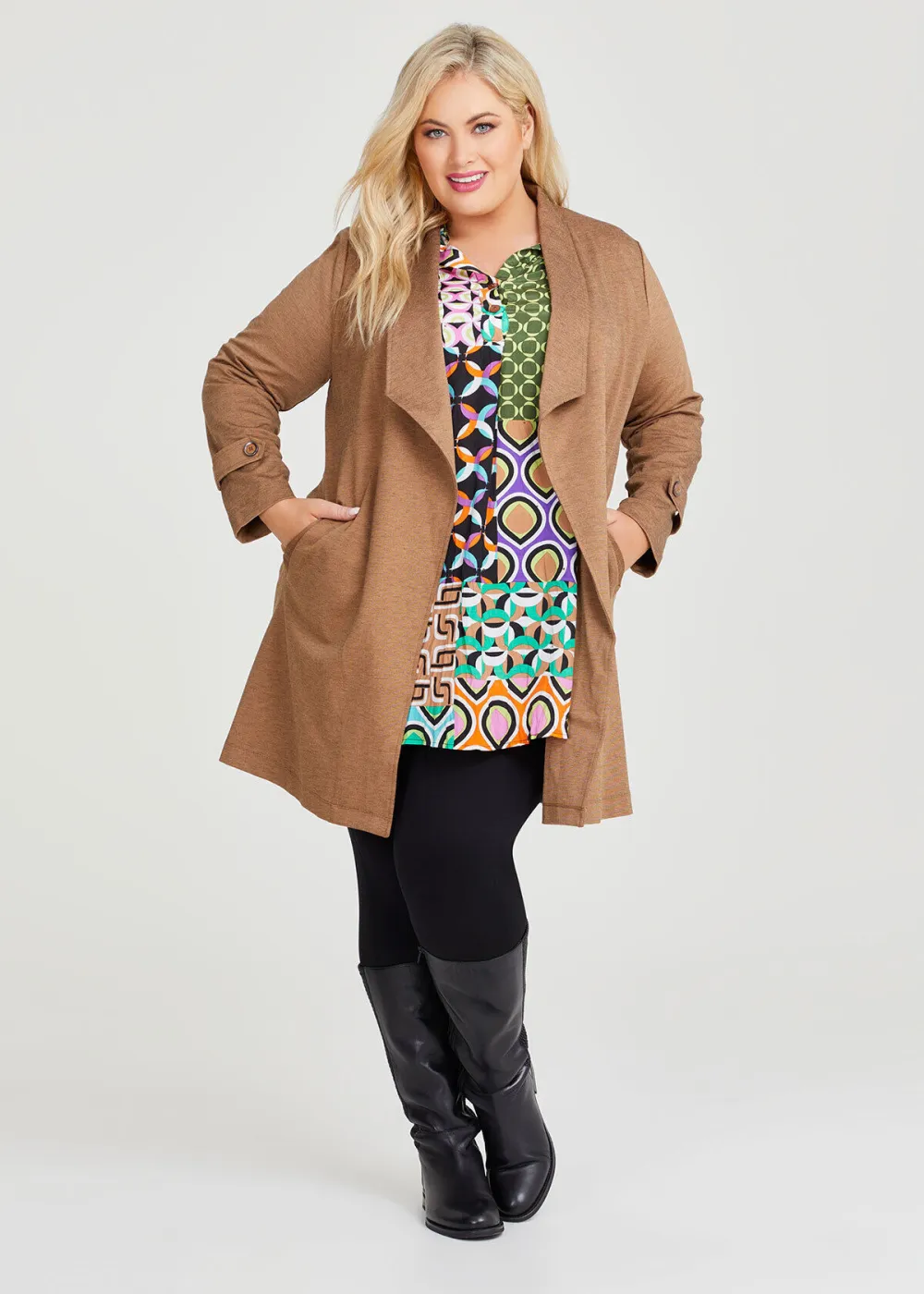 Nova Ponte Trench Coat