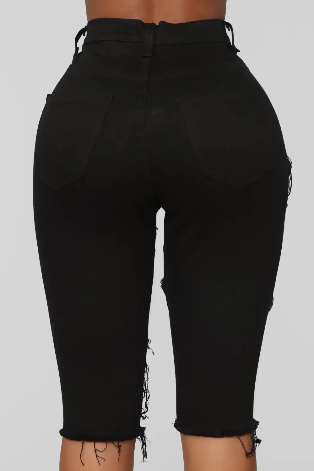 Taking The High Road Bermuda Shorts - Black