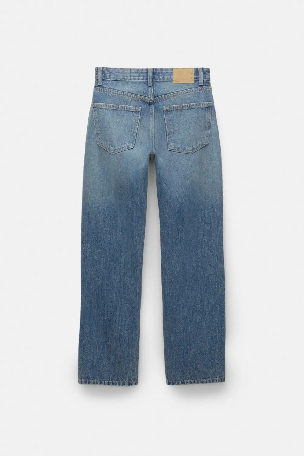 Jeans rectos tiro medio