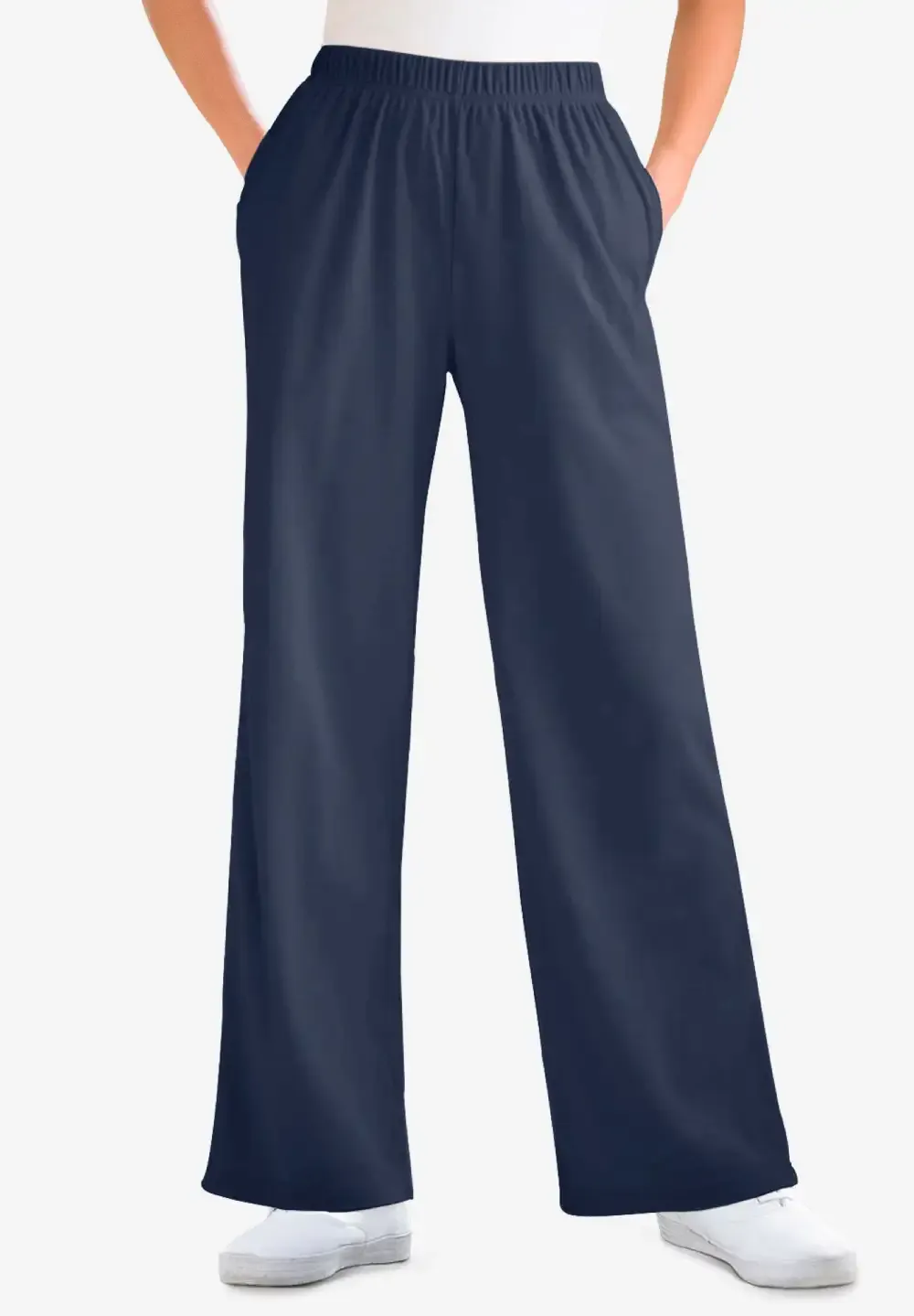 7-Day Knit Wide-Leg Pant