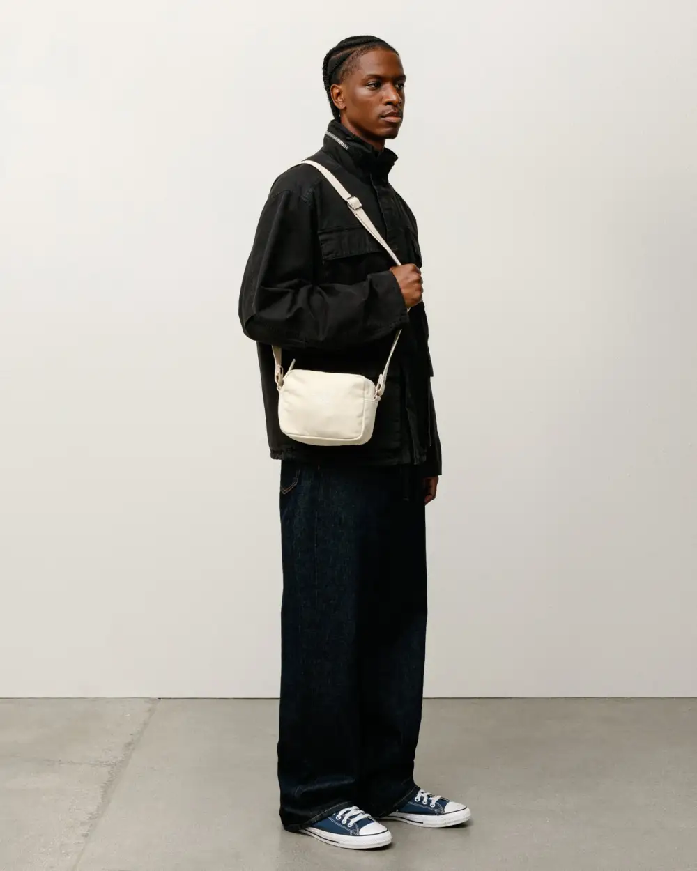 CANVAS SIDE POUCH