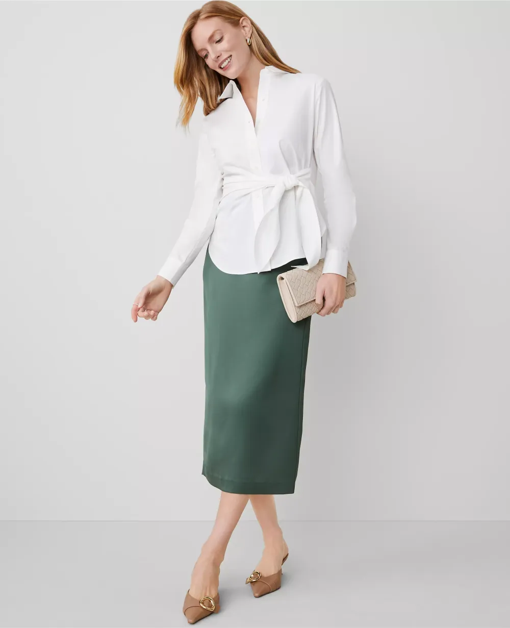 Side-Tie Shirt