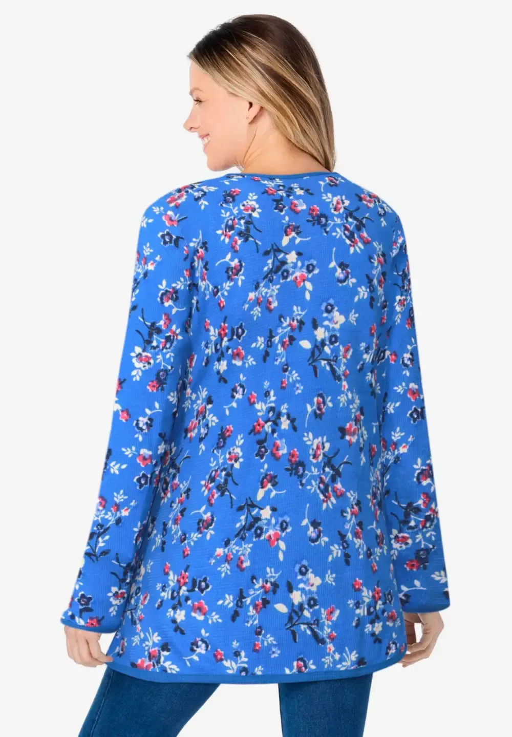Waffle Thermal Sweatshirt