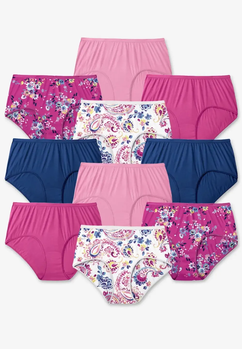 Full Coverage Cotton Brief 10-Pack