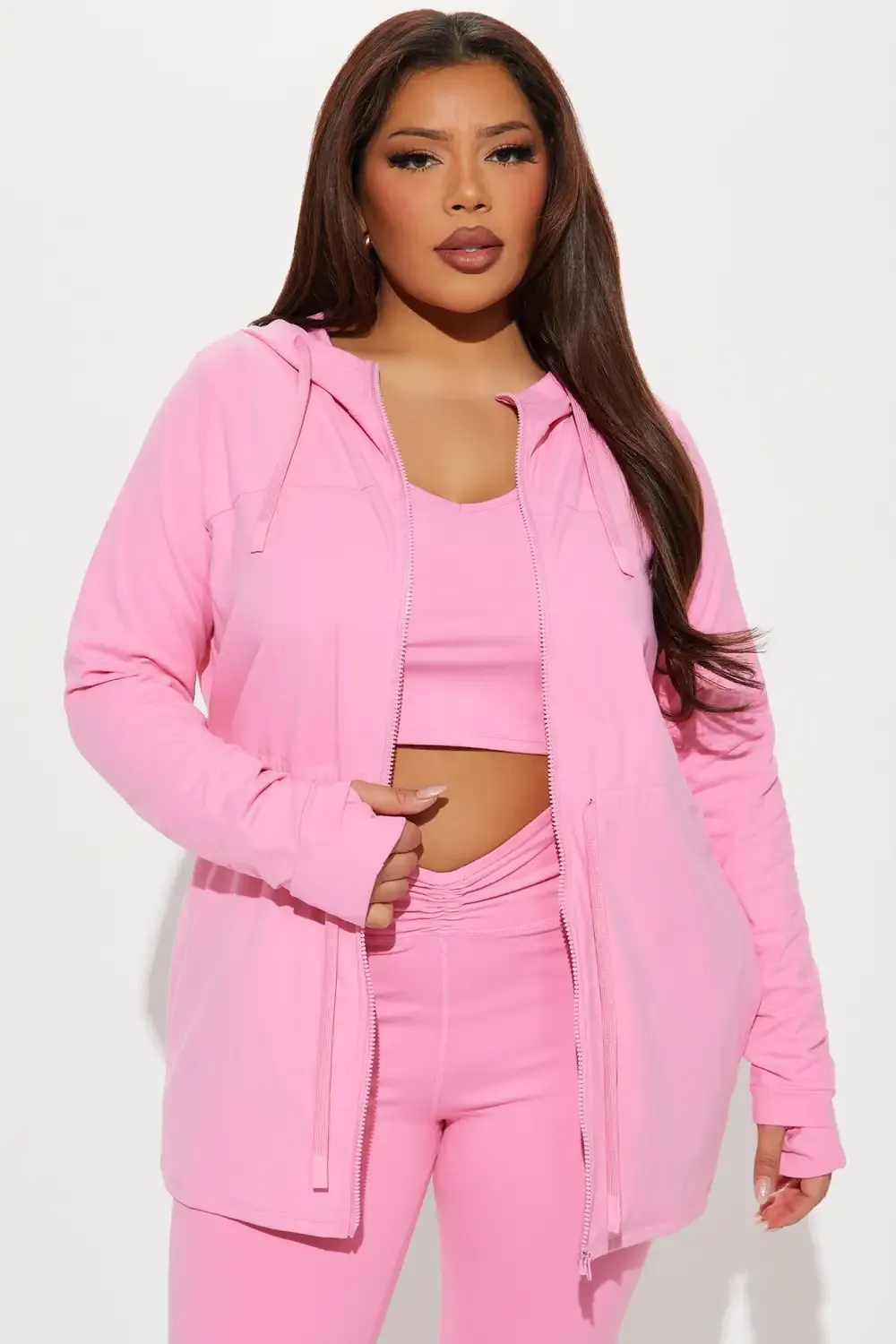 Canyon Trails Super Soft Active Jacket - Bubblegum Pink