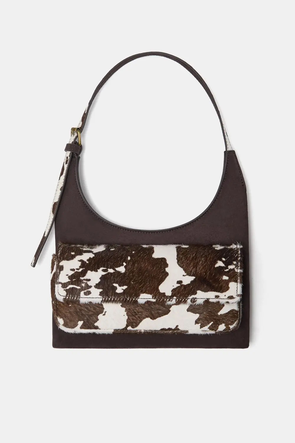 Bolso de hombro animal print