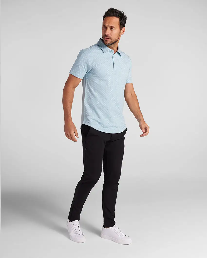 Drop-Cut: Lux Dotted Polo