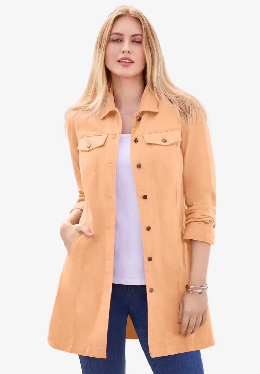 Long Denim Jacket