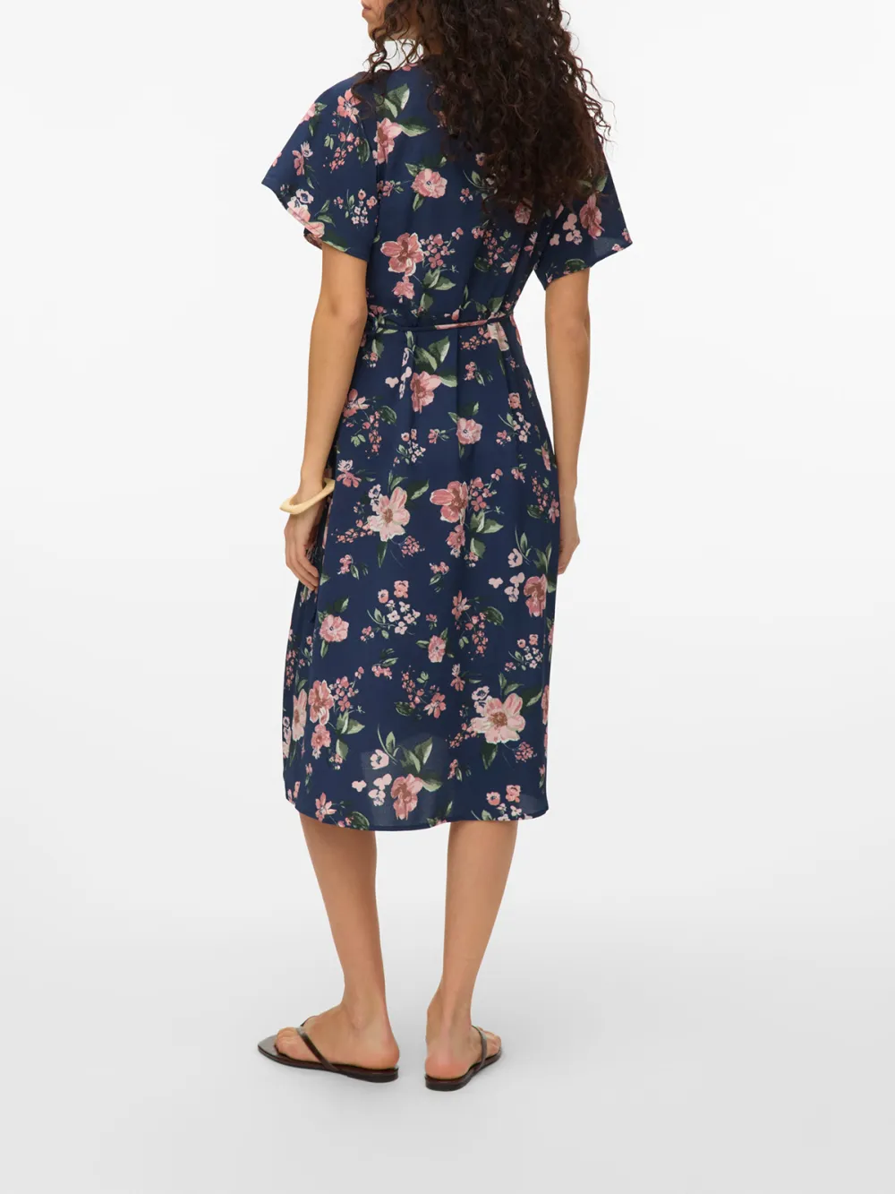 V-neck Casual Style Dress