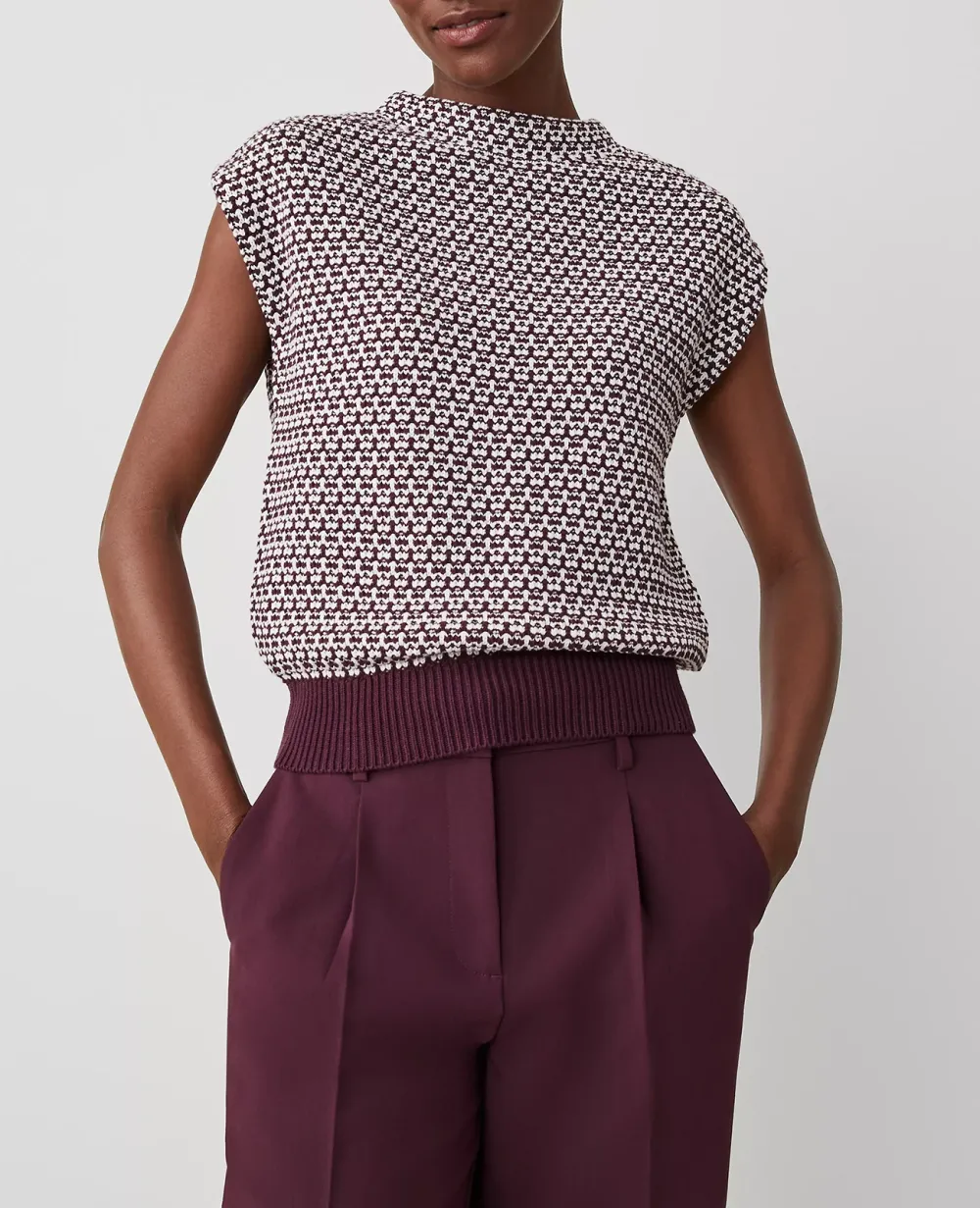 Geo Stitch Shell