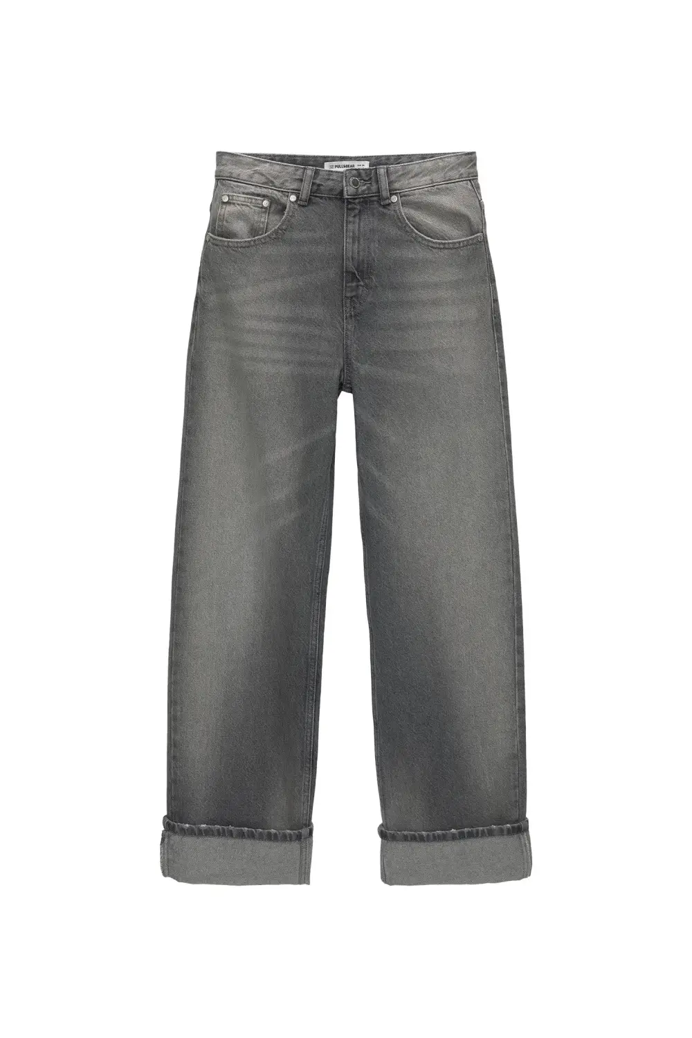 Jeans baggy vuelta bajo