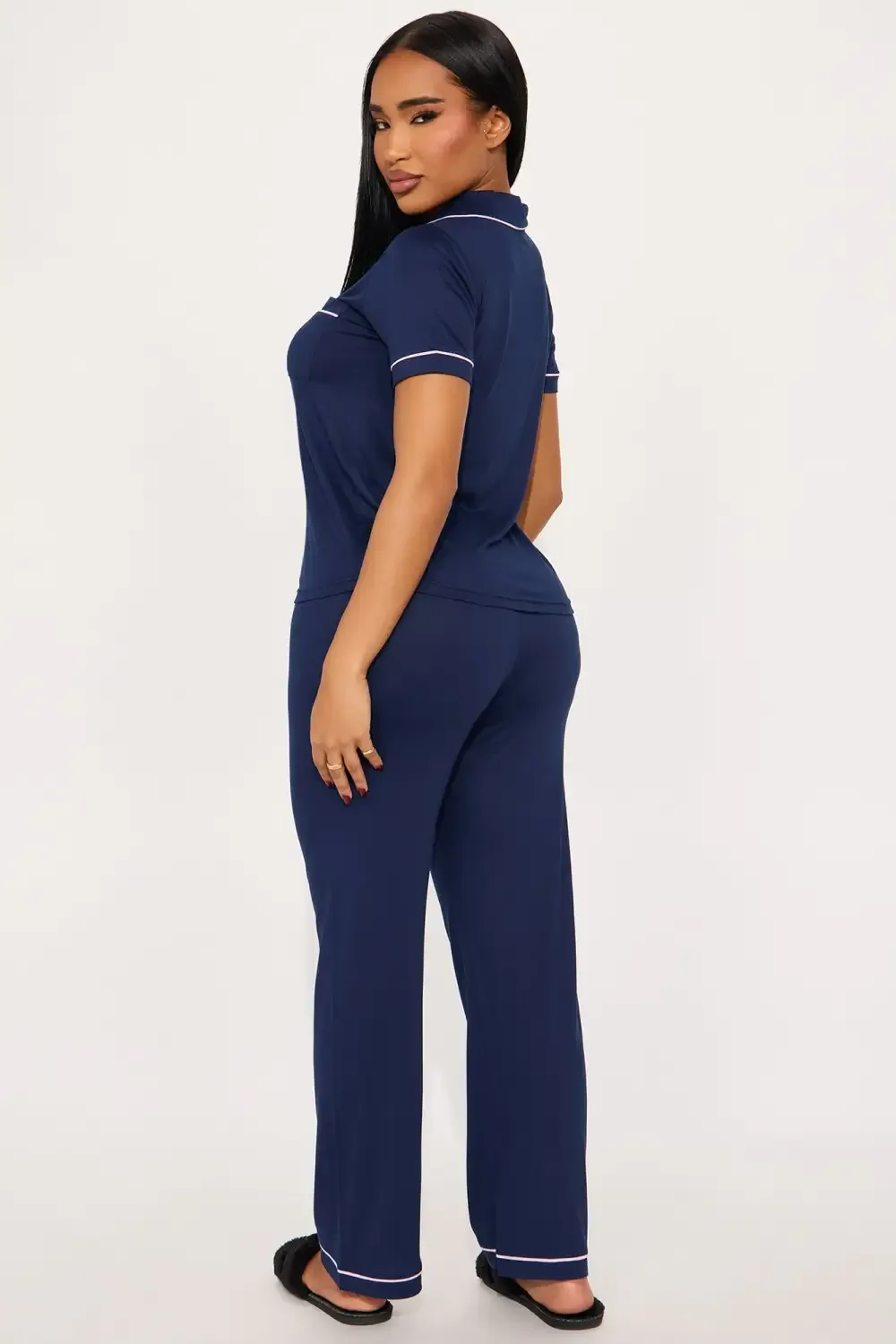 Hit Snooze PJ Pant Set - Navy