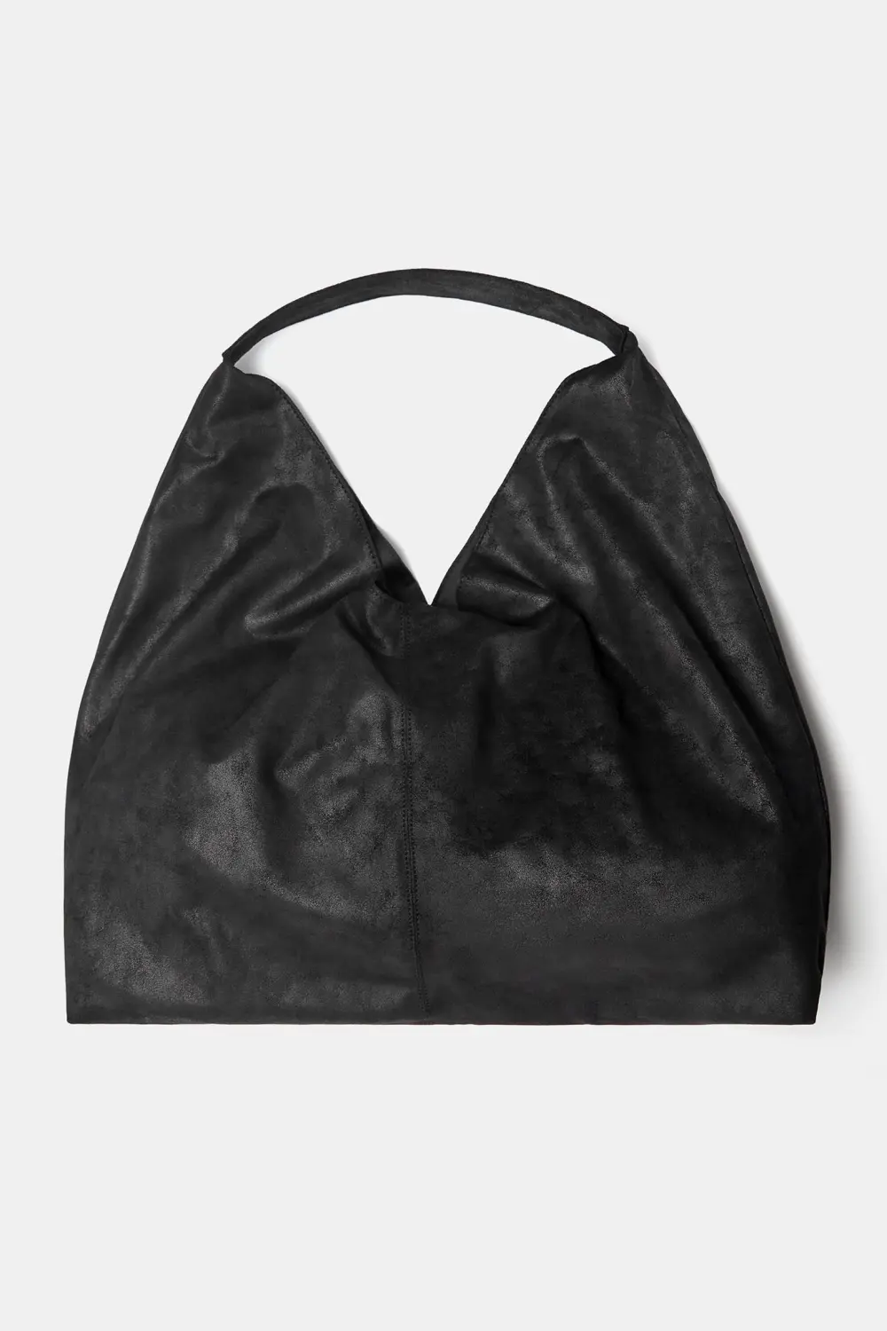 Bolso shopper efecto piel