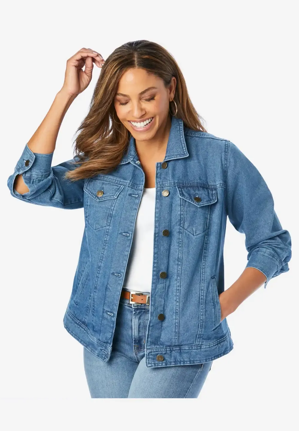 Classic Cotton Denim Jacket