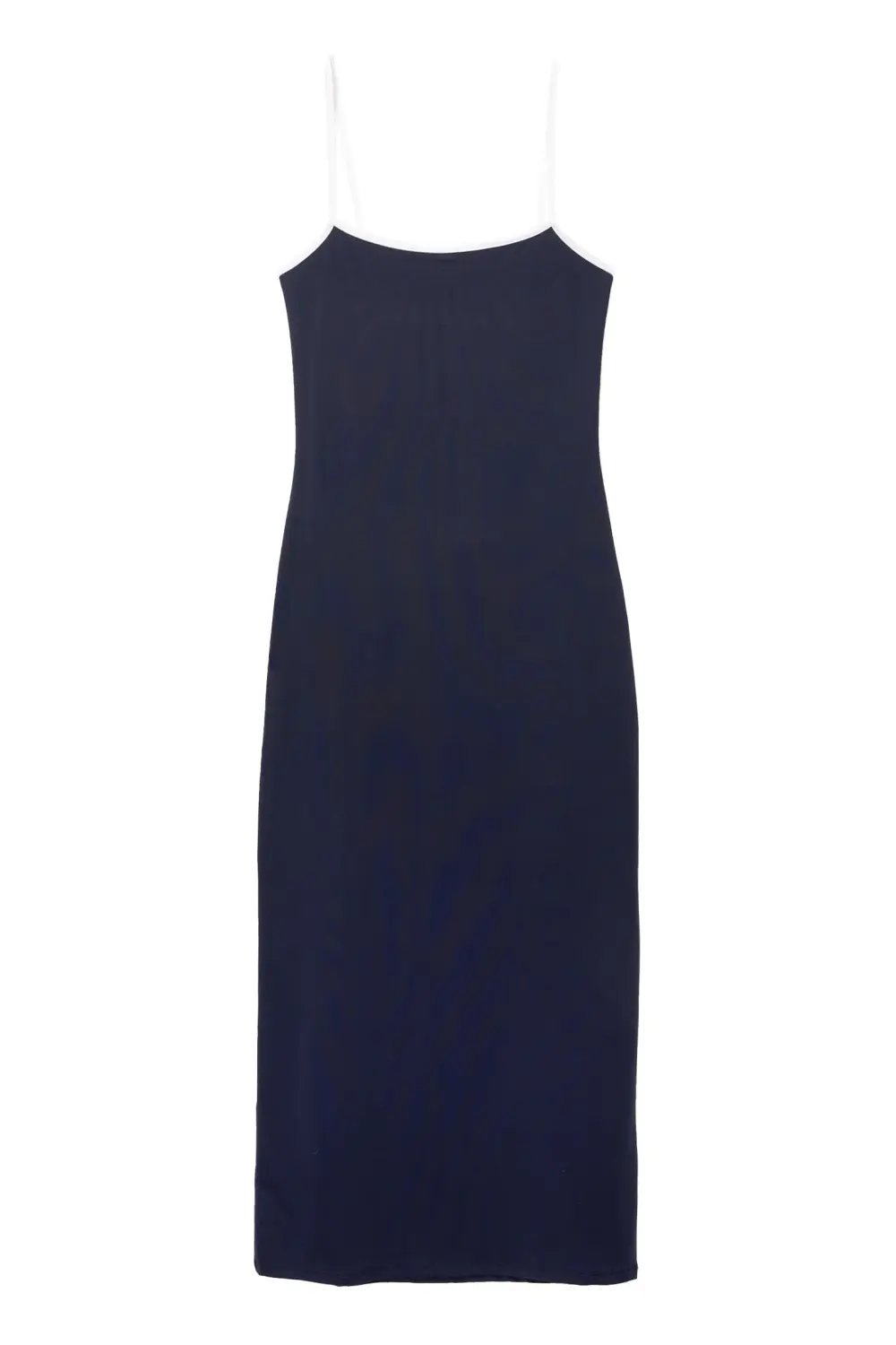 Vestido midi tirantes cut out