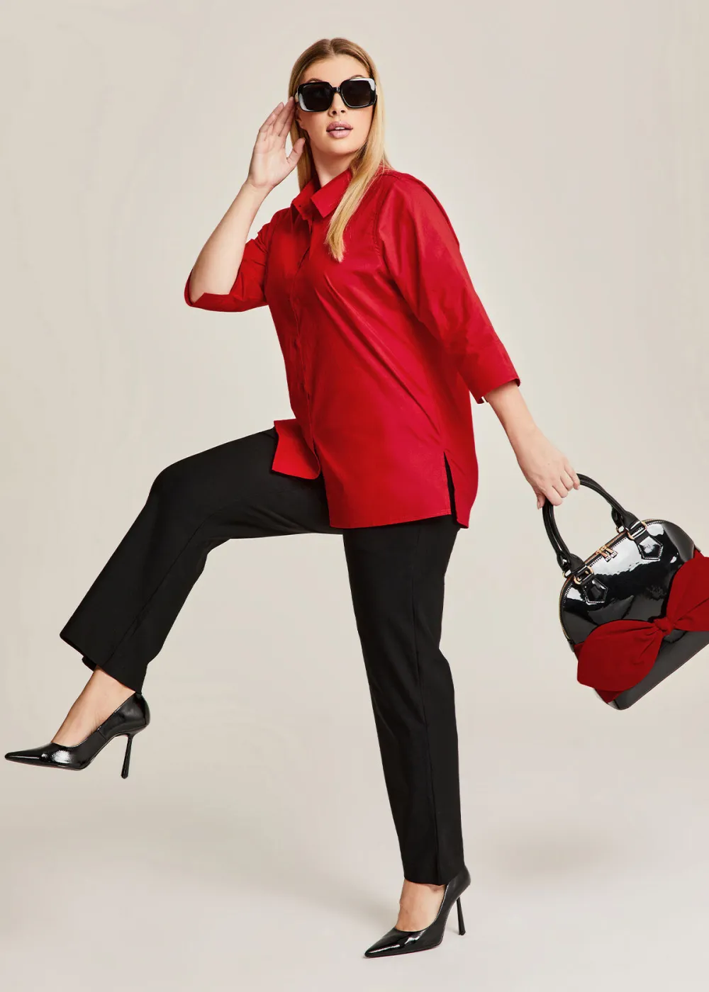 Stretch Cotton Poplin Shirt