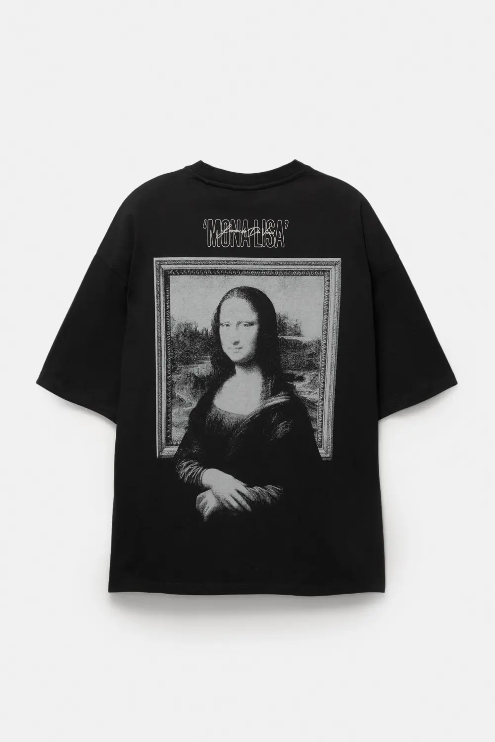 Mona Lisa black T-shirt