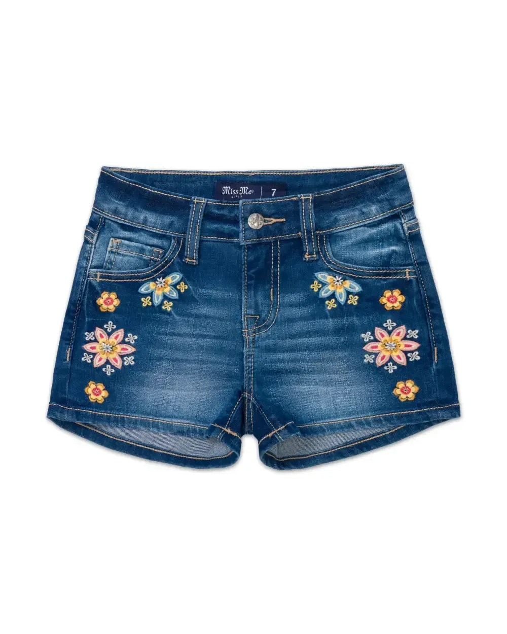 Girls Falling Flowers Shorts