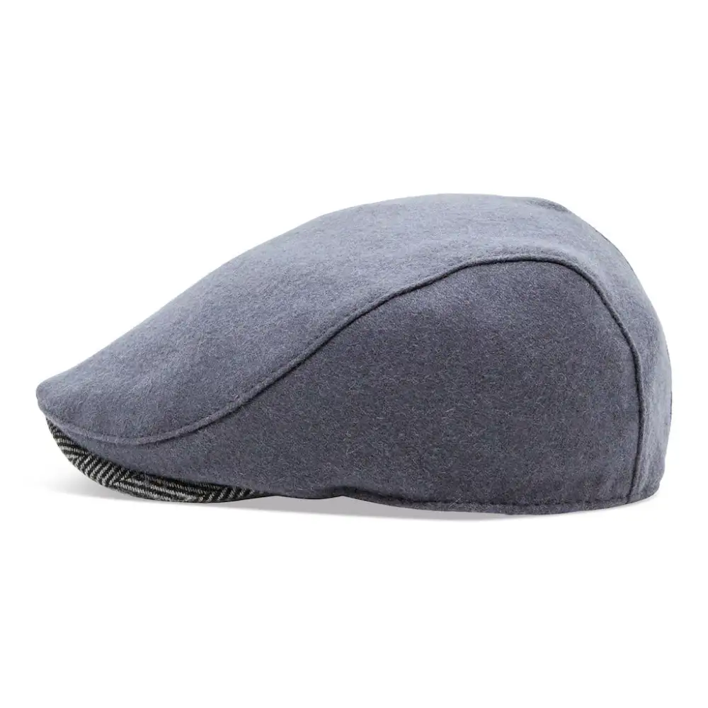 The Sidestreet Boston Scally Cap - Grey