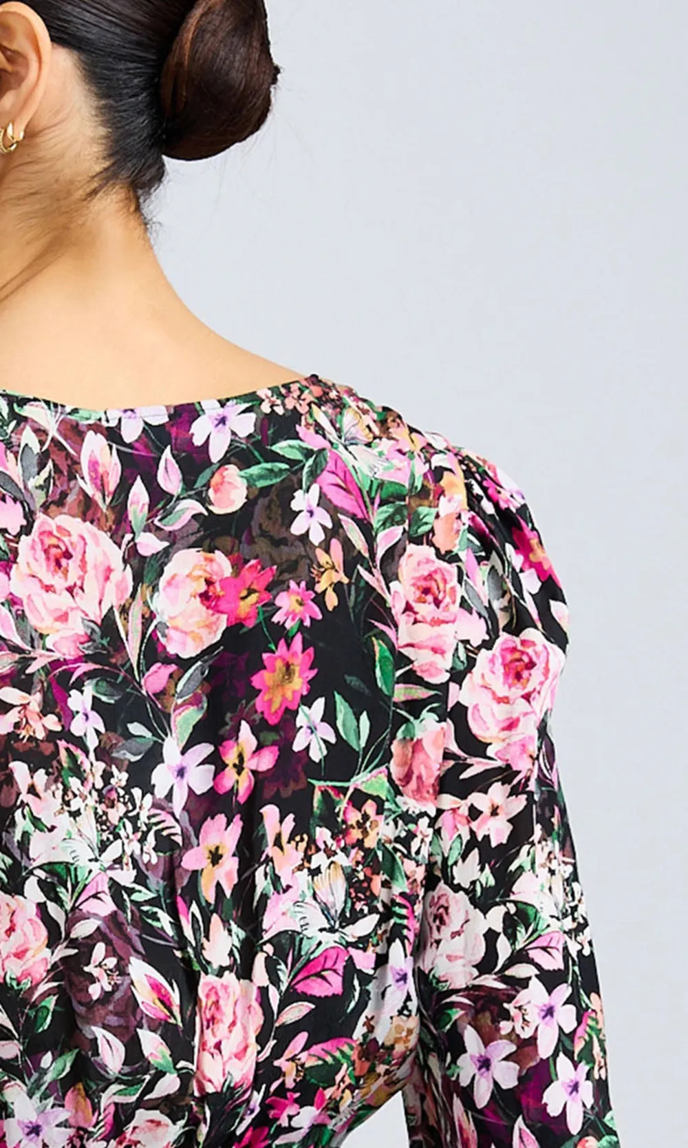 Avanna Floral Wrap Blouse