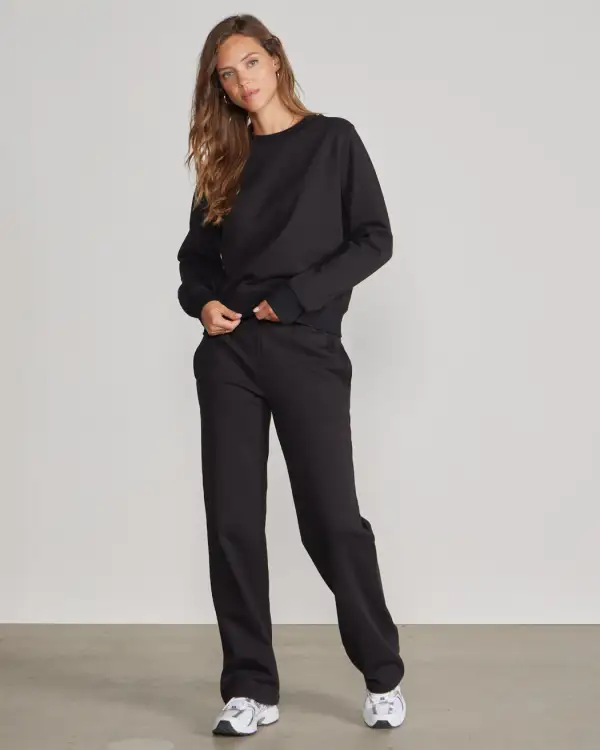 Jade Fleece Classic Crew