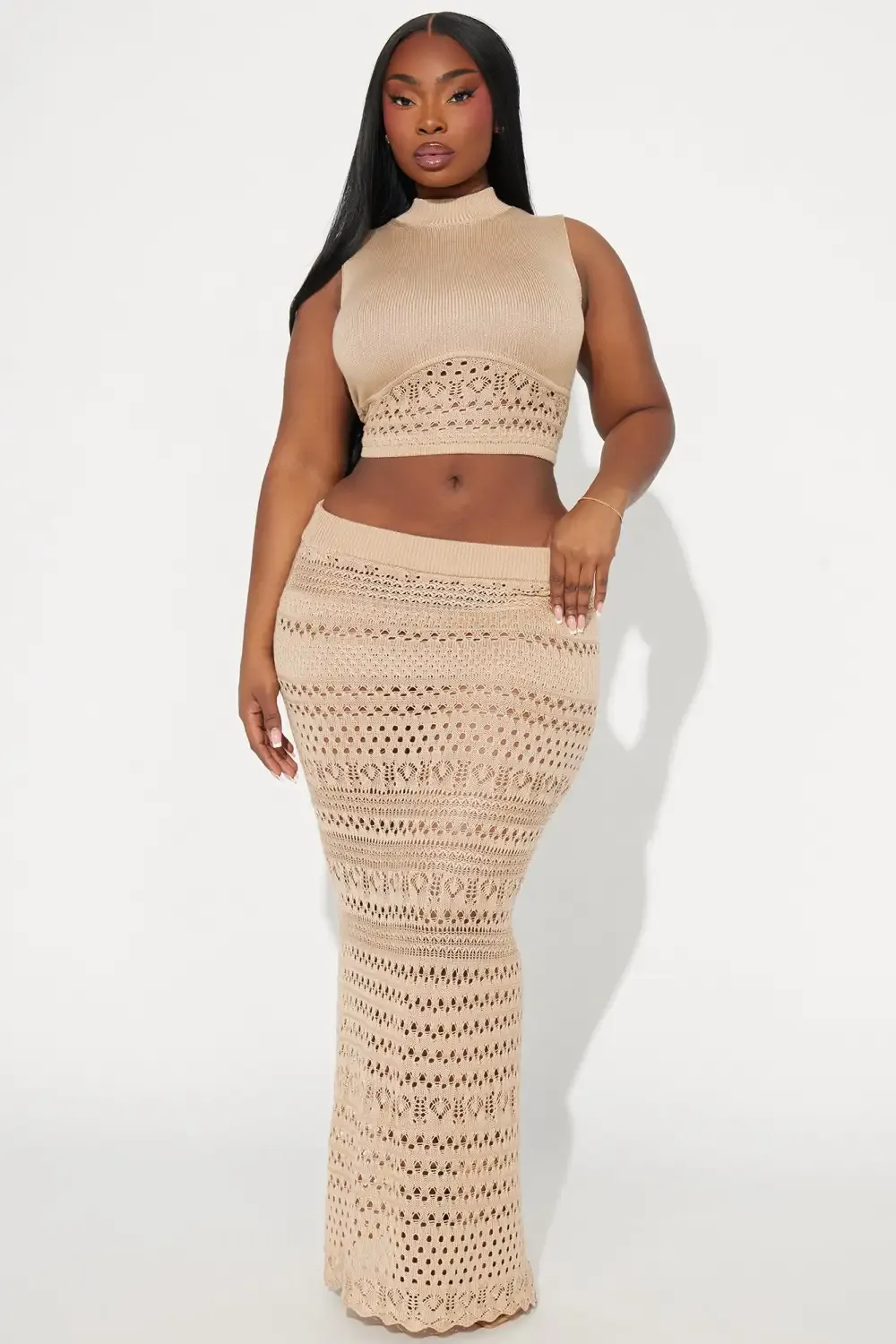 Endless Beauty Skirt Set - Orange
