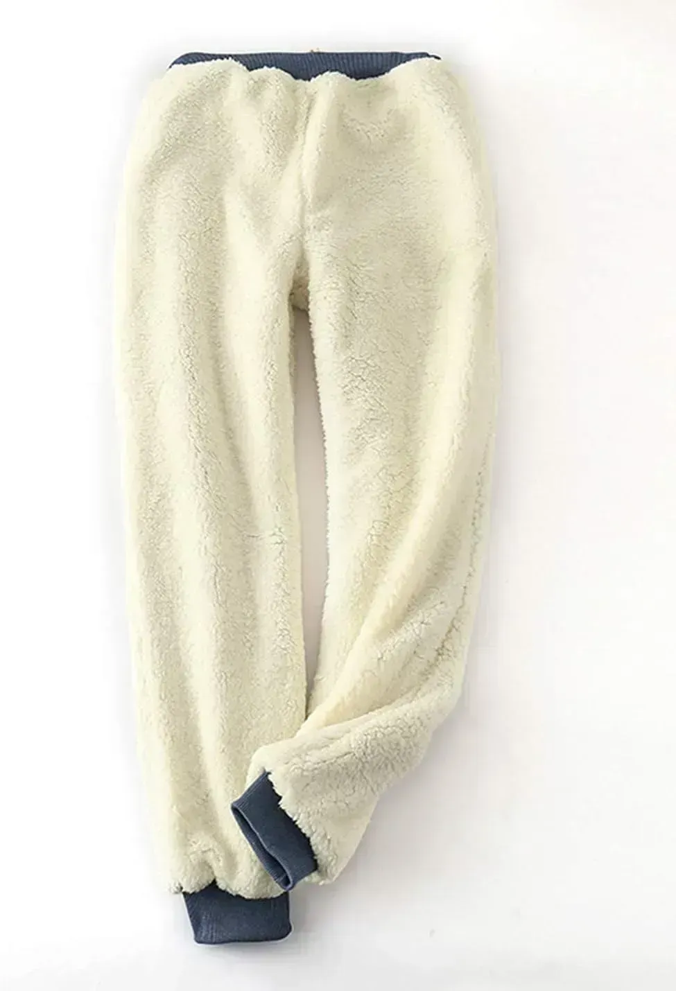Women's Winter Warm Athletic Sweatpants Sherpa Lined Joggers Fleece Pants