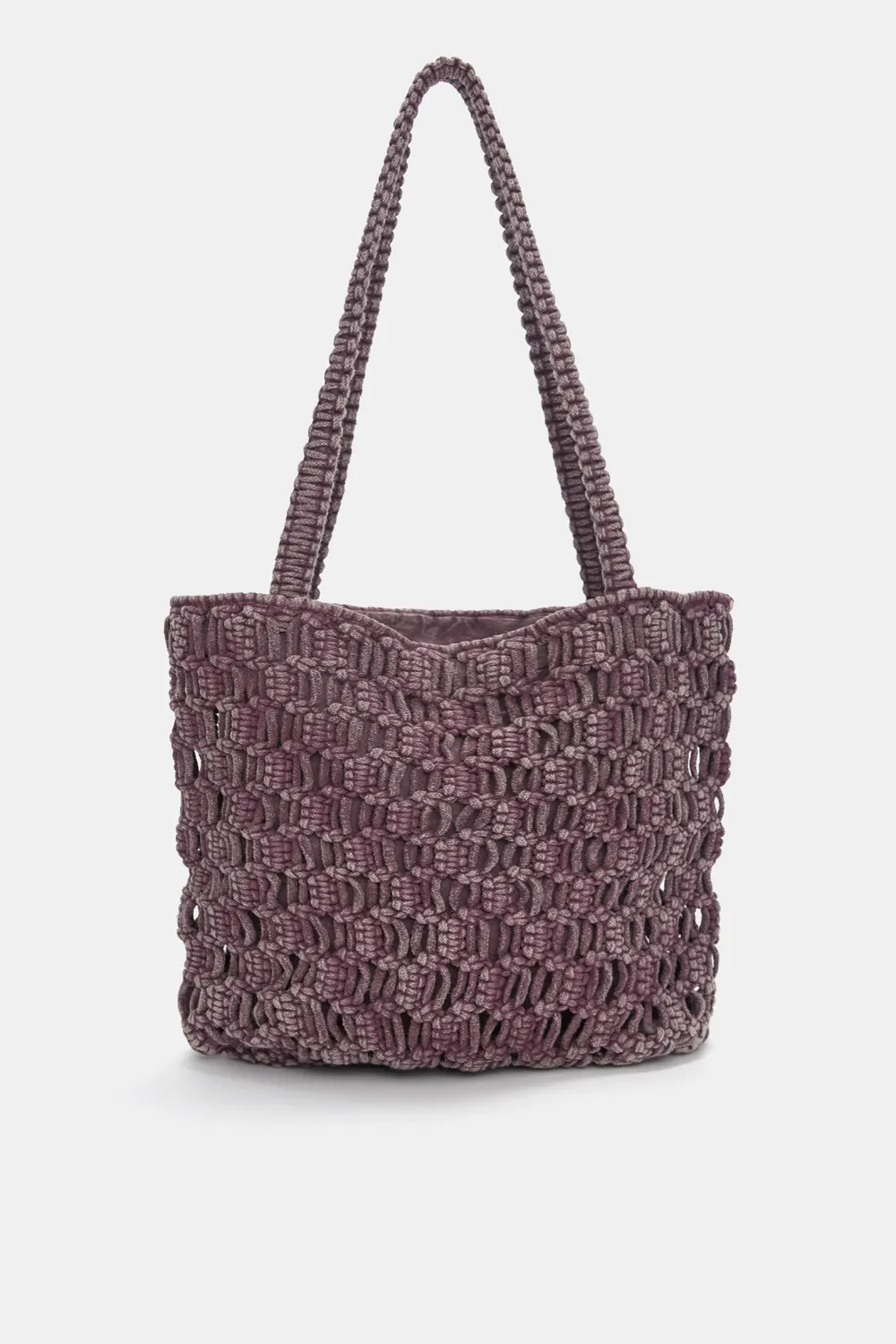 Bolso shopper crochet