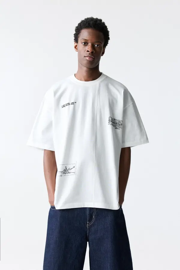 Star Wars white T-shirt