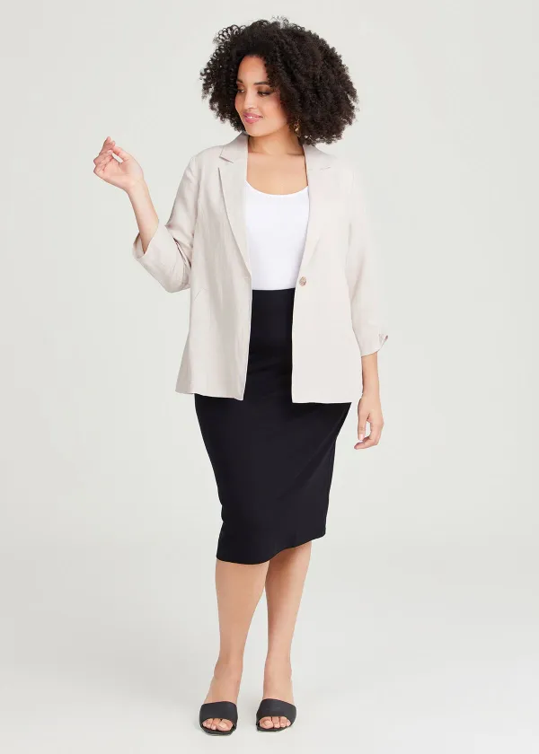 Bamboo Base Pencil Skirt