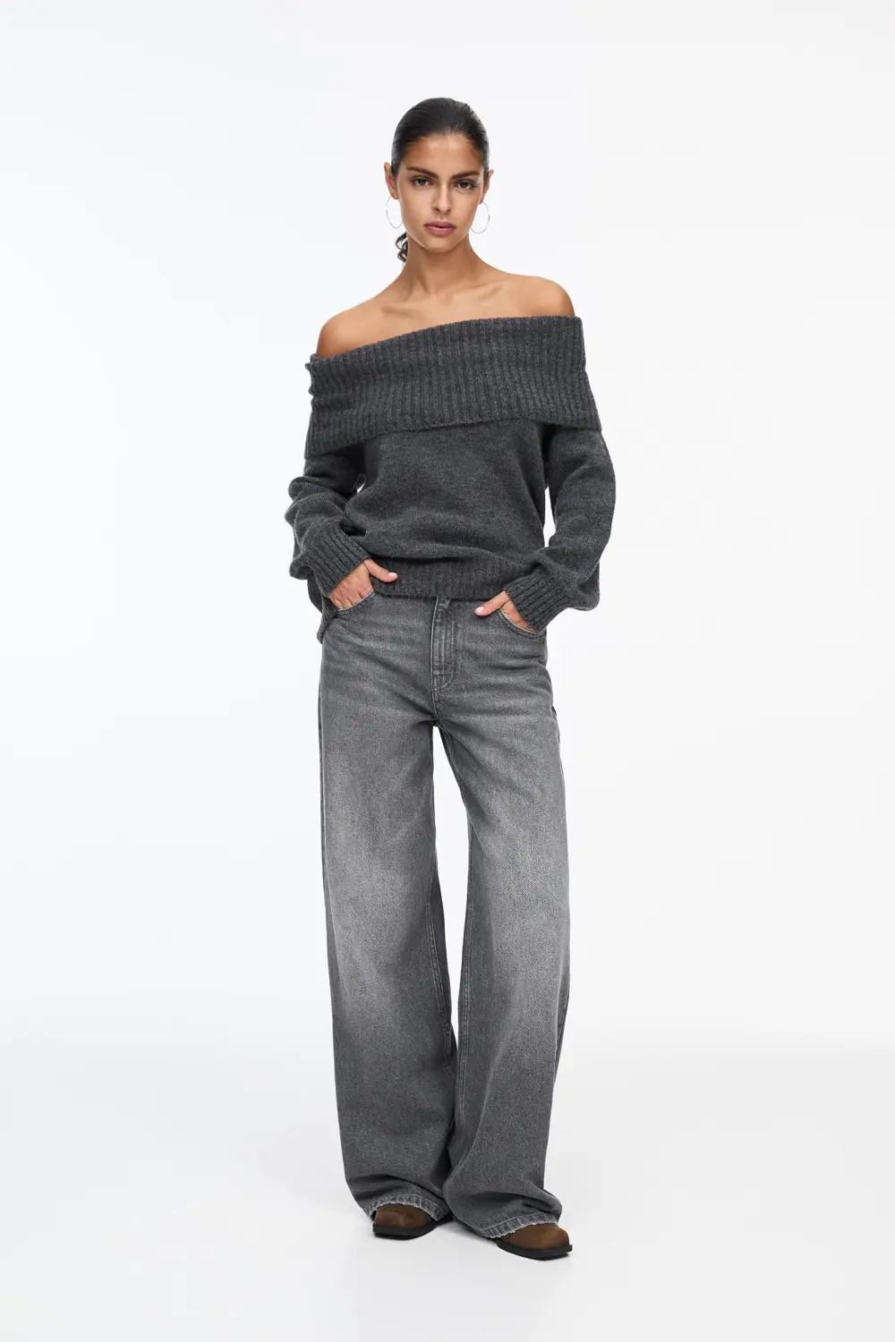 Jersey bardot soft touch
