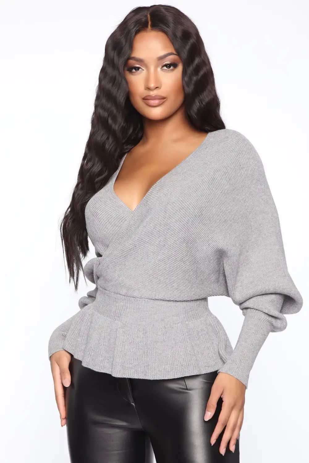 Can't Get Enough Of You Sweater - Grey