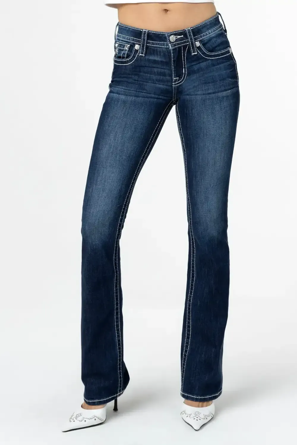 Ange Blanc Bootcut Jeans