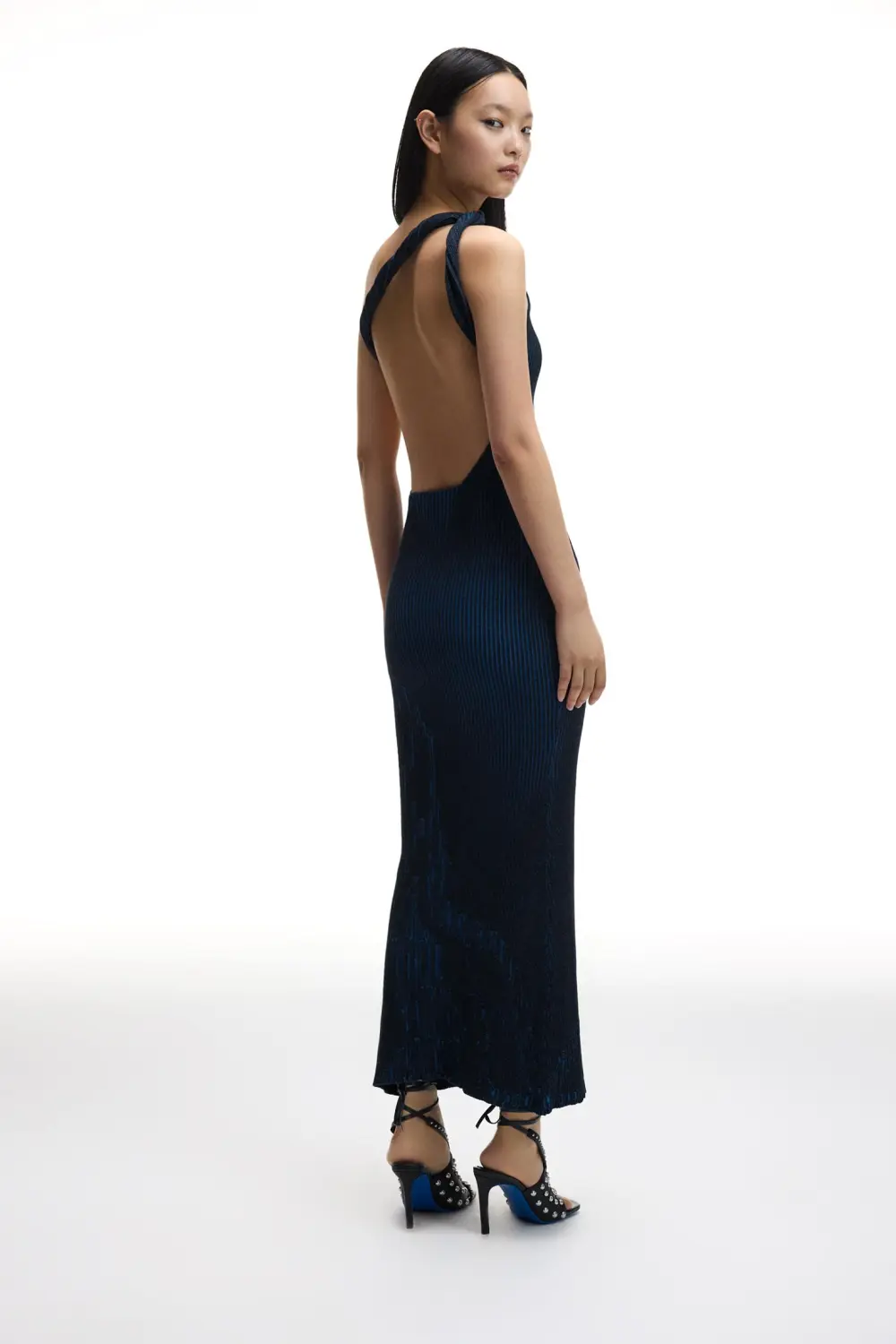 Vestido largo punto Chet Lo