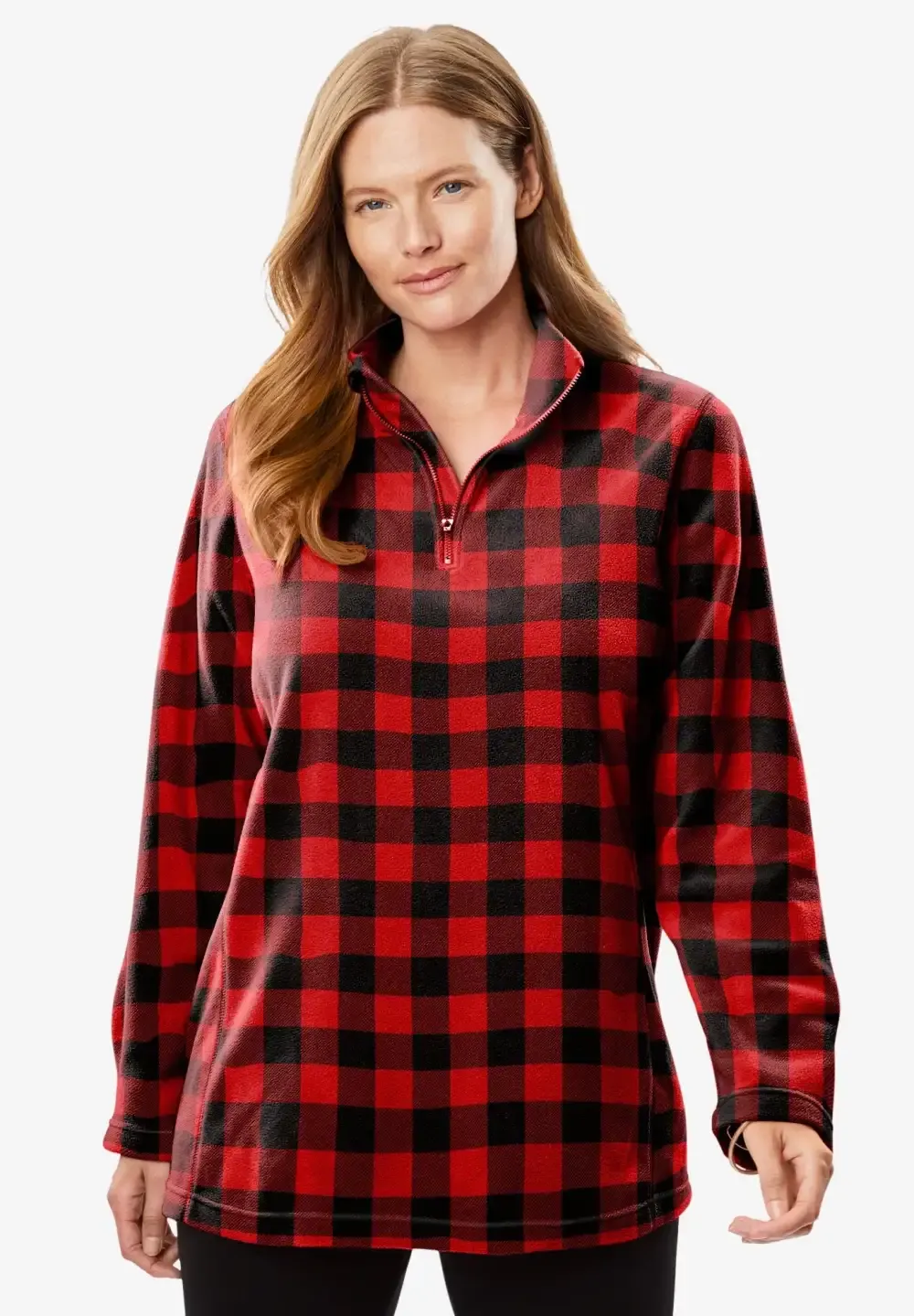 Microfleece Quarter-Zip Pullover