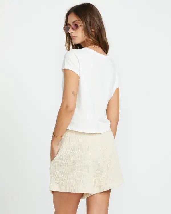 So Cozy Shorts - Dove