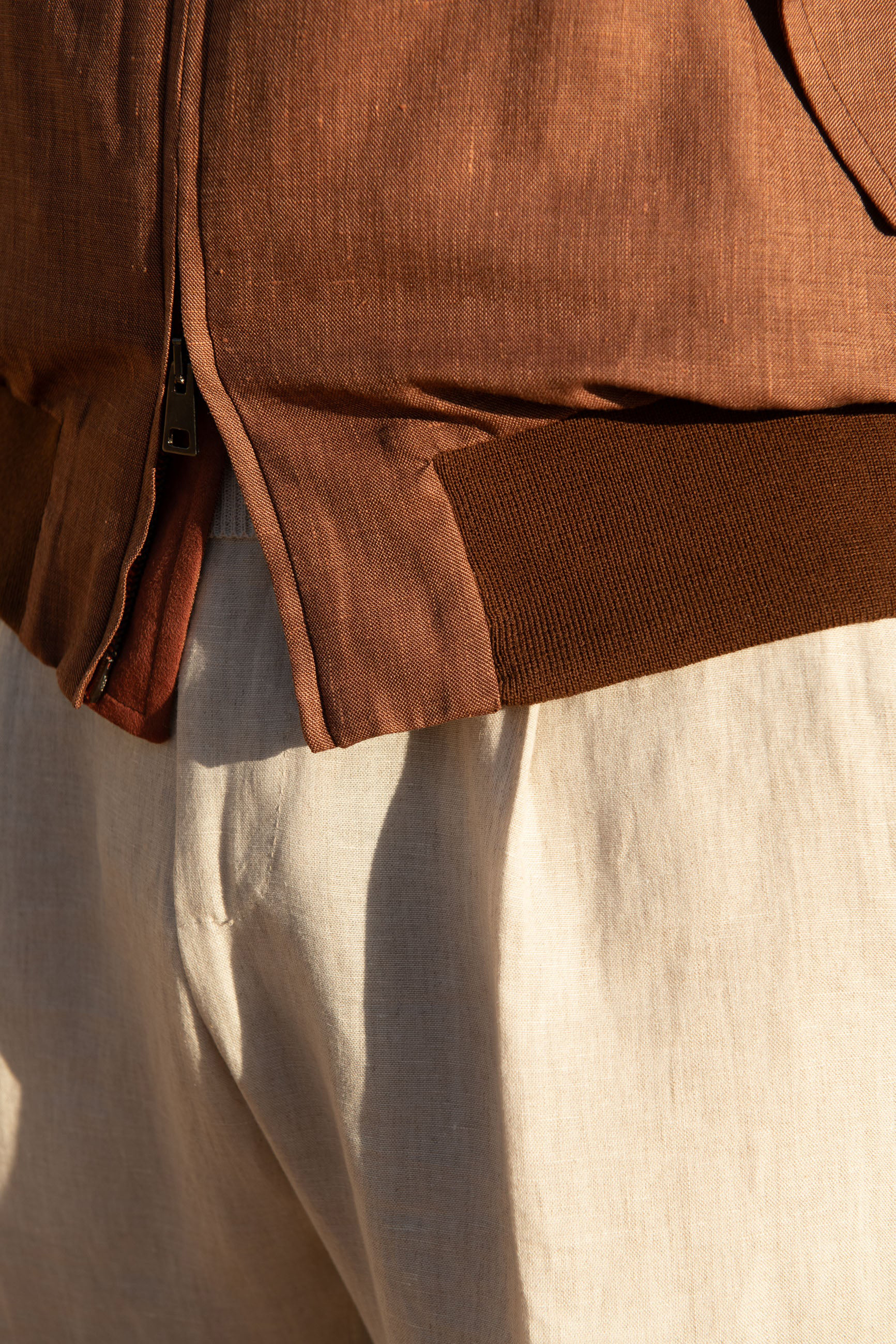 Rusty Short Jacket In  Fabric