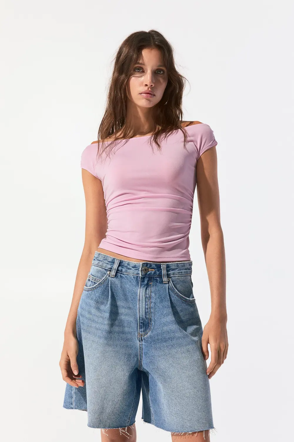 Off-the-shoulder top