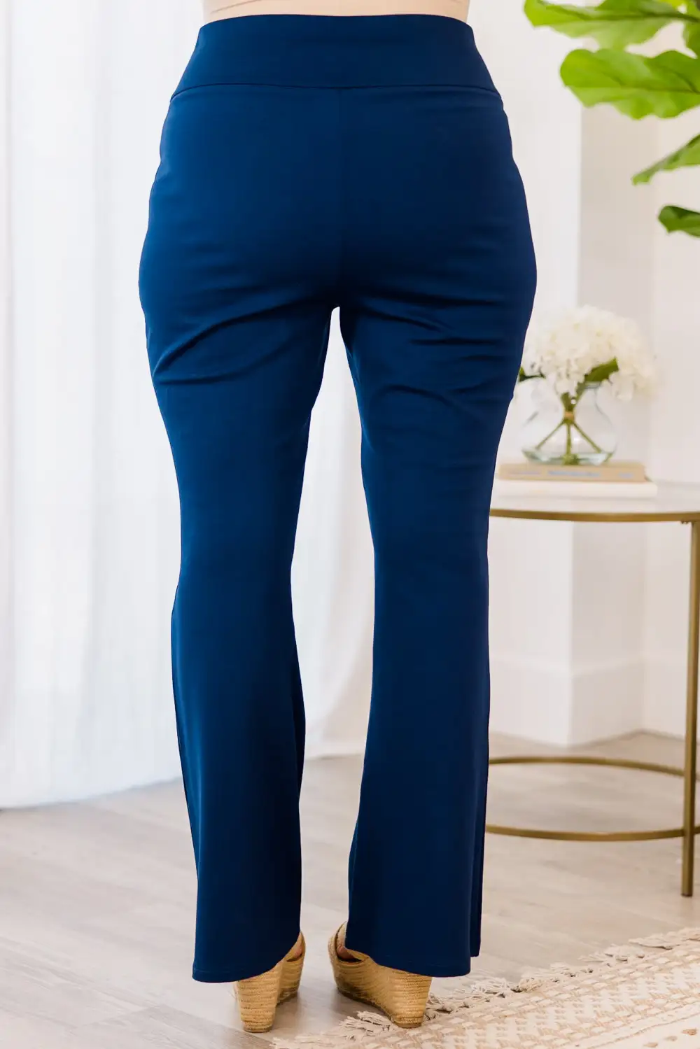 Deep Dive Flare Pants, Navy